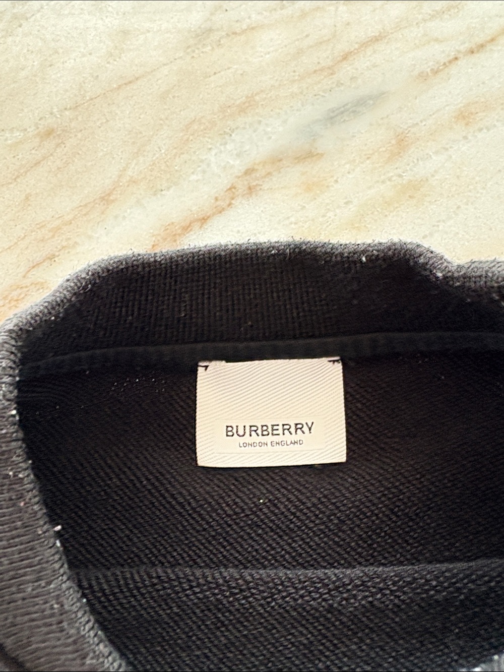Burberry Black Kids Sweatshirt with Multicolor Floral Embroidery - Picture 3 of 4